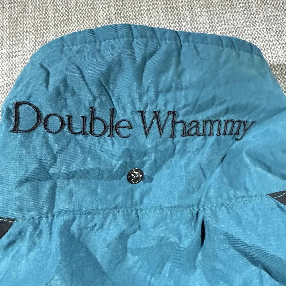 Vintage Columbia Double Whammy Jacket Mens Large Blue Nylon 3-in-1 Ski 90s